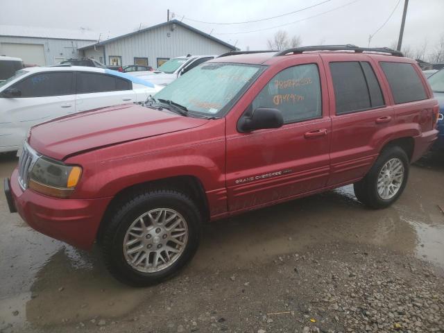 jeep grand cher 2004 1j8gw58n94c408357