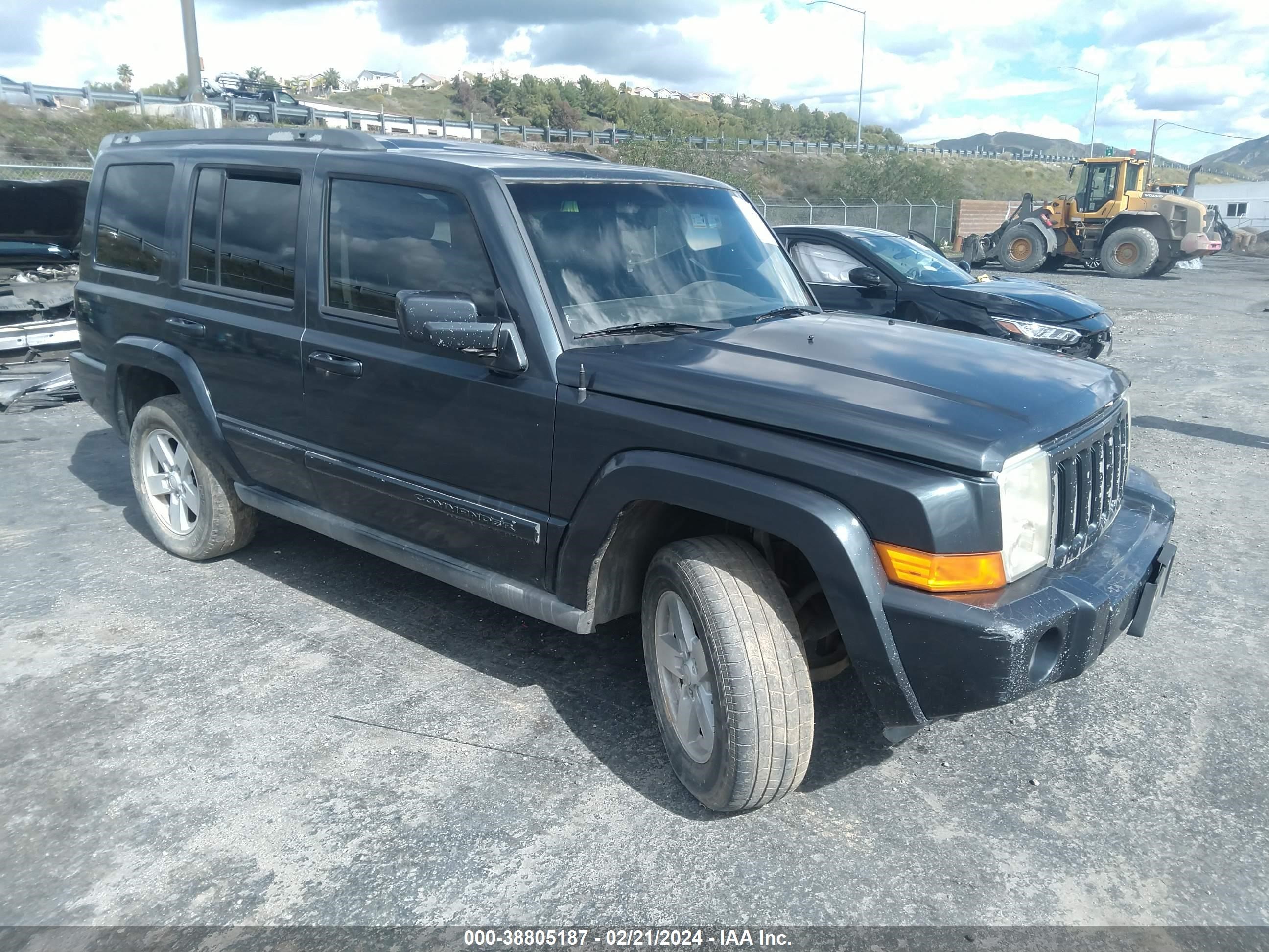 jeep commander 2007 1j8hg48k27c611712