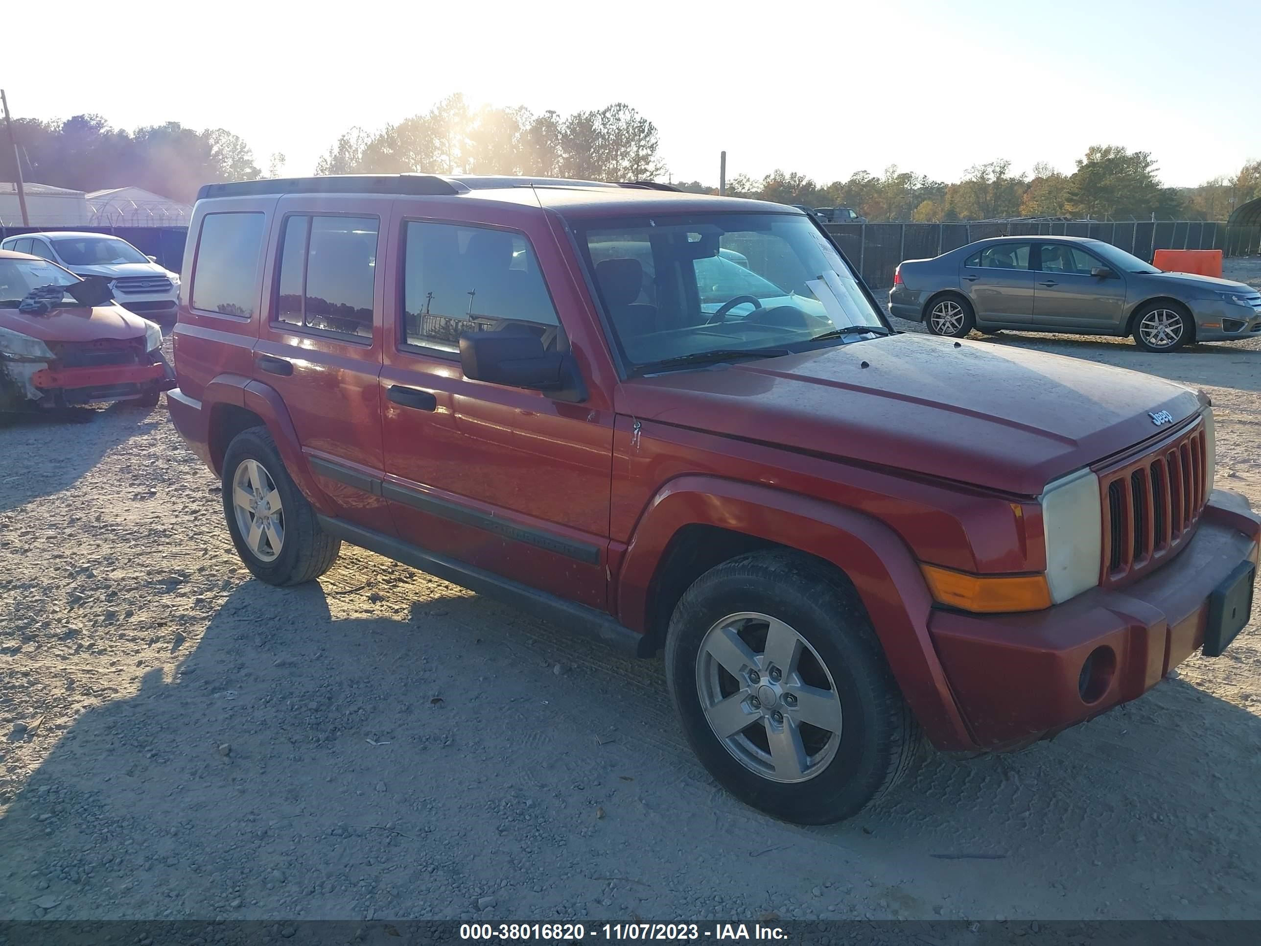 jeep commander 2006 1j8hg48k46c225842