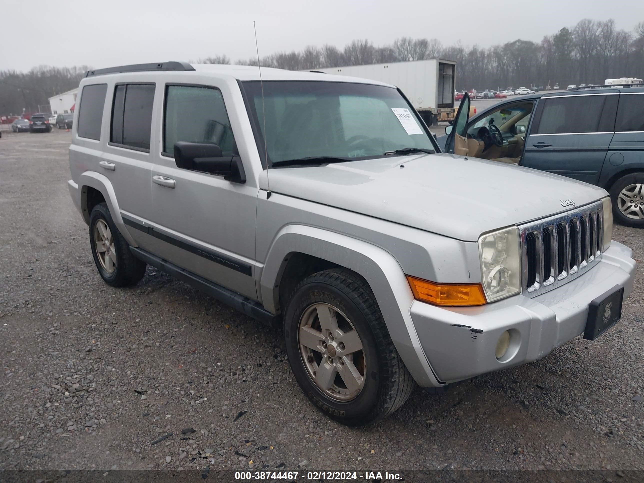 jeep commander 2008 1j8hg48n68c167133