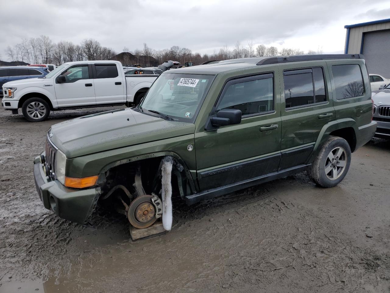 jeep commander 2007 1j8hg48p57c672449