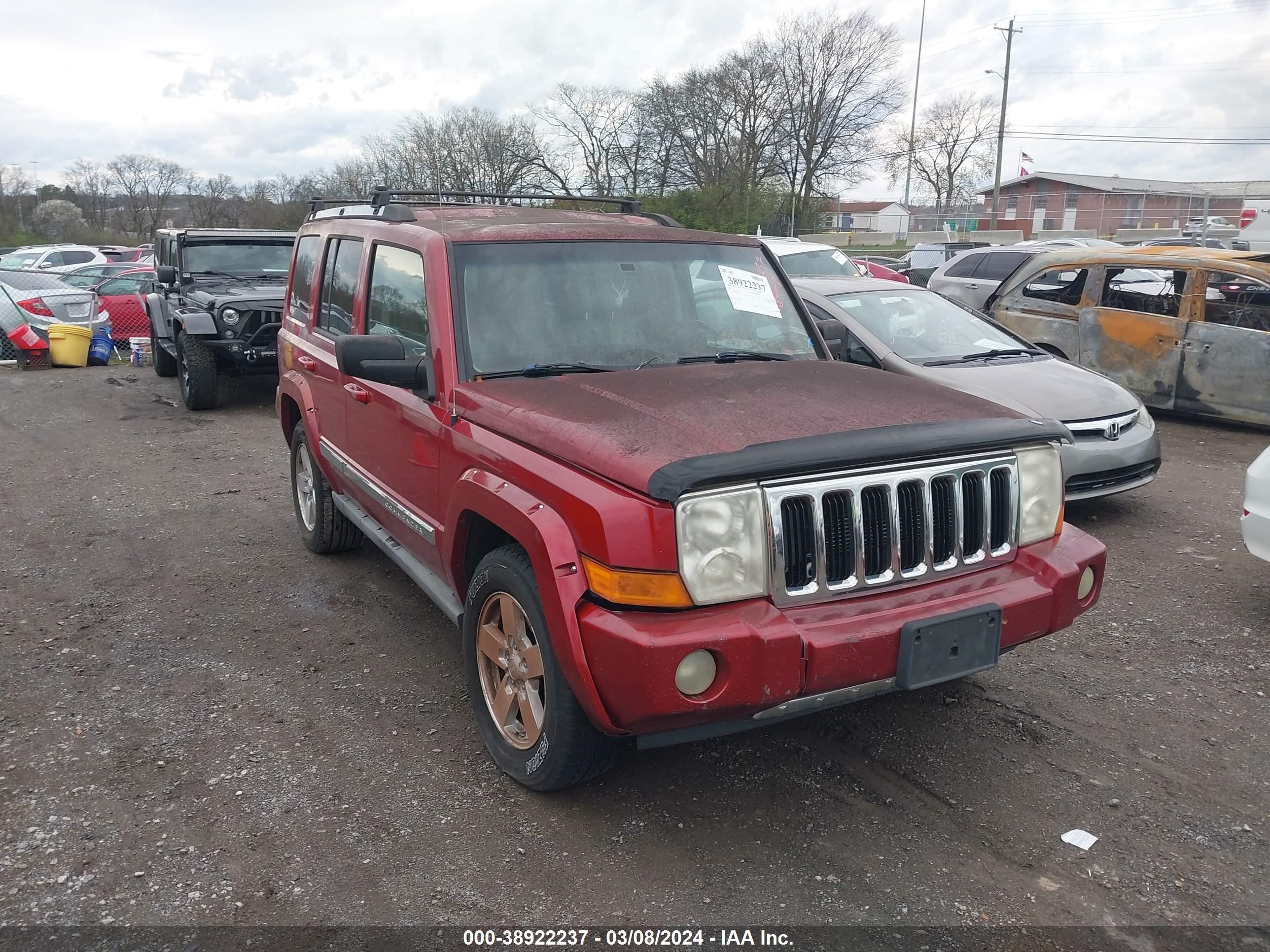 jeep commander 2006 1j8hg58n46c141441