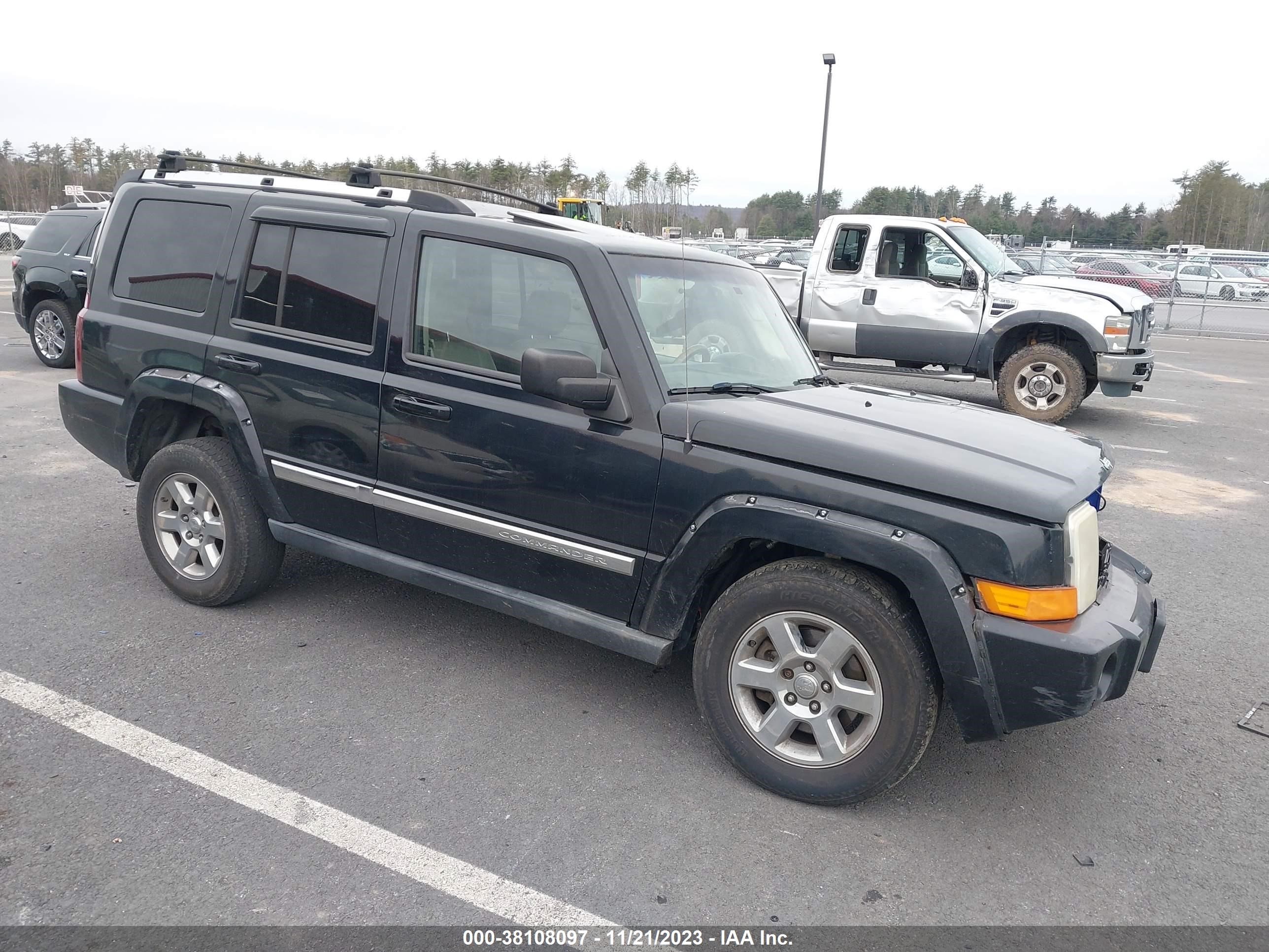 jeep commander 2006 1j8hg58n76c189449