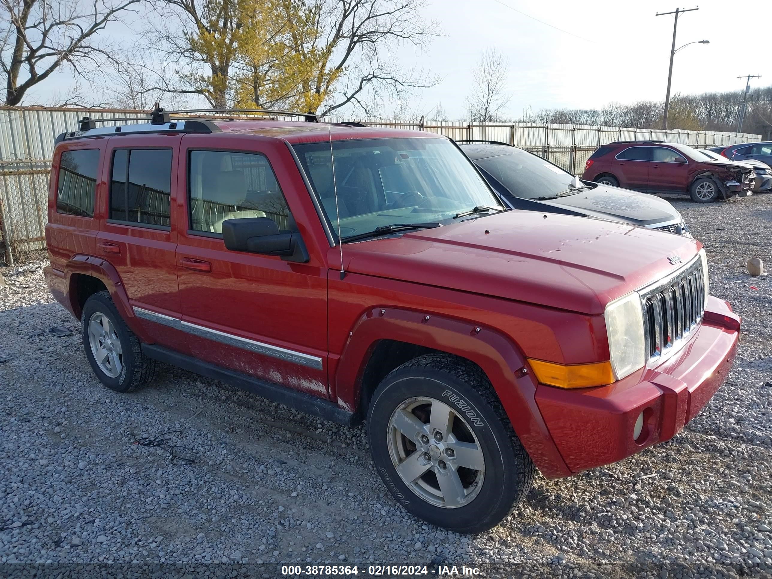 jeep commander 2006 1j8hg58n96c106099