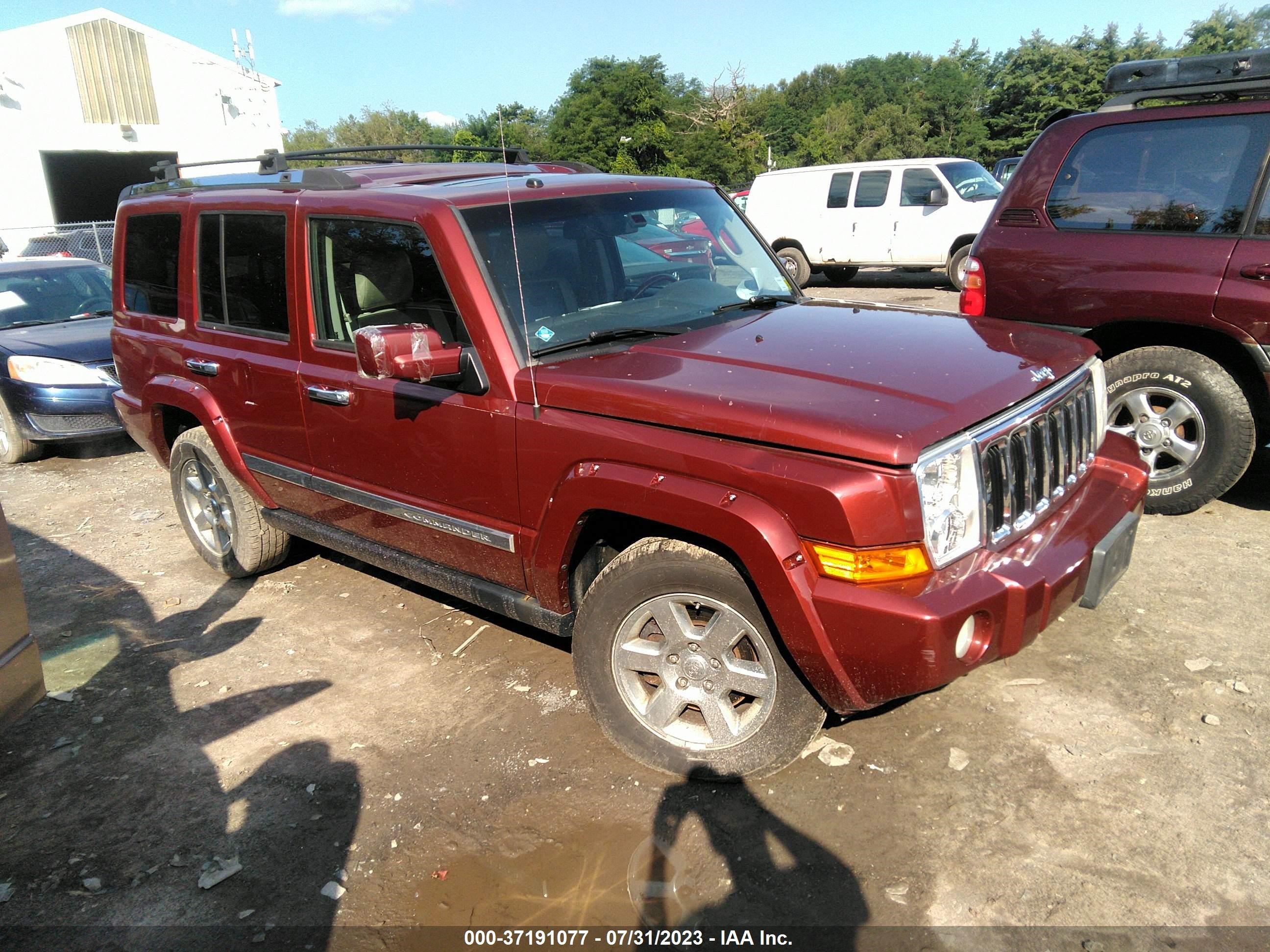 jeep commander 2008 1j8hg68208c179540