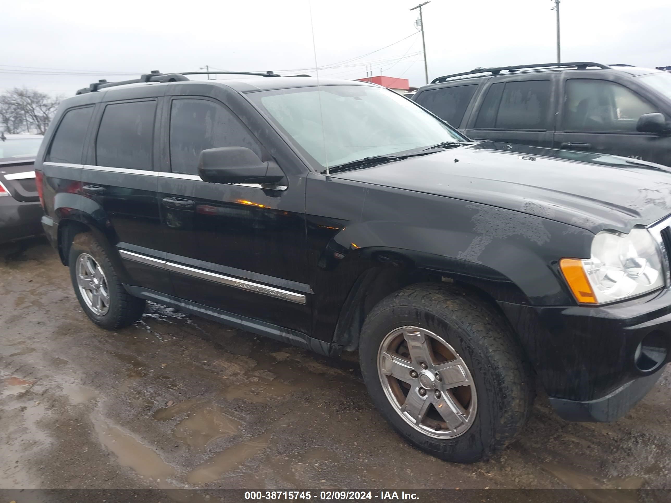 jeep grand cherokee 2007 1j8hr58297c539505