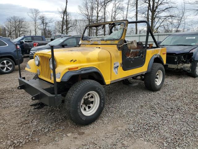 jeep cj 1982 1jcbm87a1ct003954