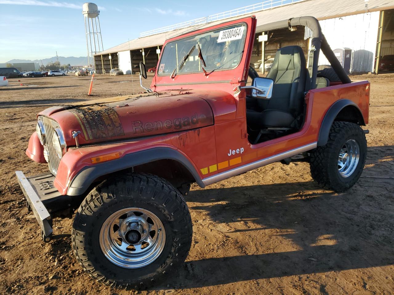 jeep cj 1983 1jccm87e2dt025678