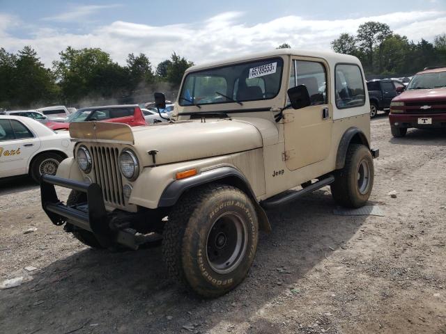 jeep jeep cj7 1984 1jccm87e9et105092