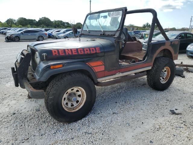 jeep cj 1983 1jccn87e3dt028909