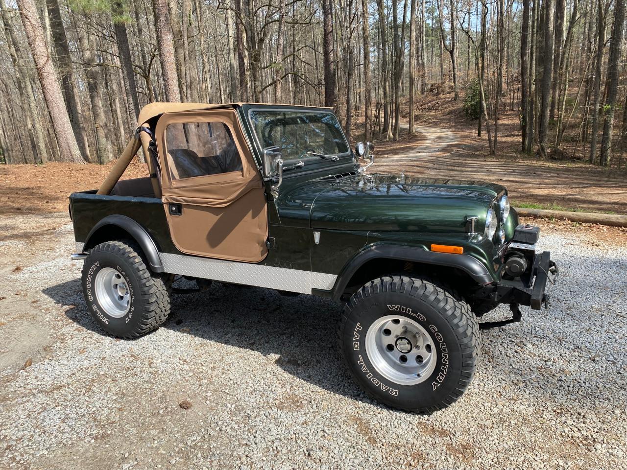 jeep cj 1985 1jcum87a3ft015519