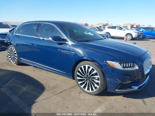 lincoln continental 2017 1ln6l9bc0h5612741