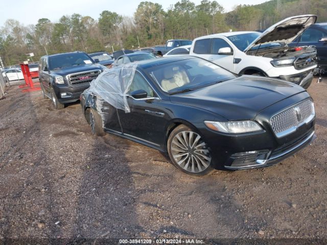 lincoln continental 2017 1ln6l9bc4h5634841