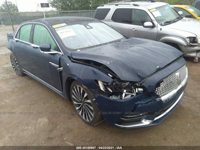 lincoln continental 2018 1ln6l9bc7j5610507