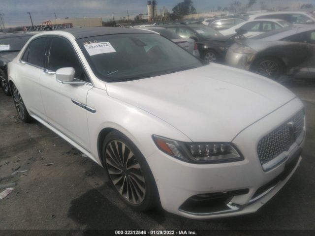 lincoln continental 2017 1ln6l9bc8h5606377