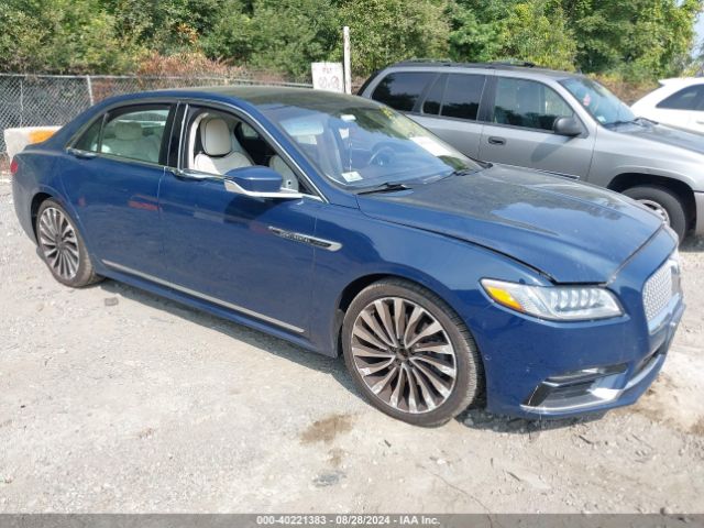 lincoln continental 2017 1ln6l9bp1h5634816