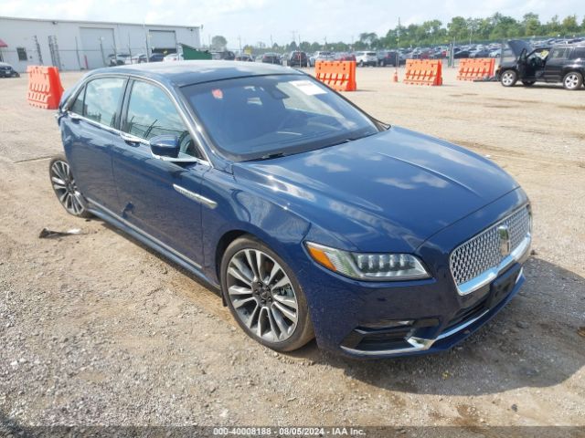 lincoln continental 2019 1ln6l9nc0k5600057