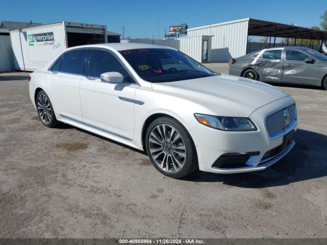 lincoln continental 2017 1ln6l9nc3h5629819