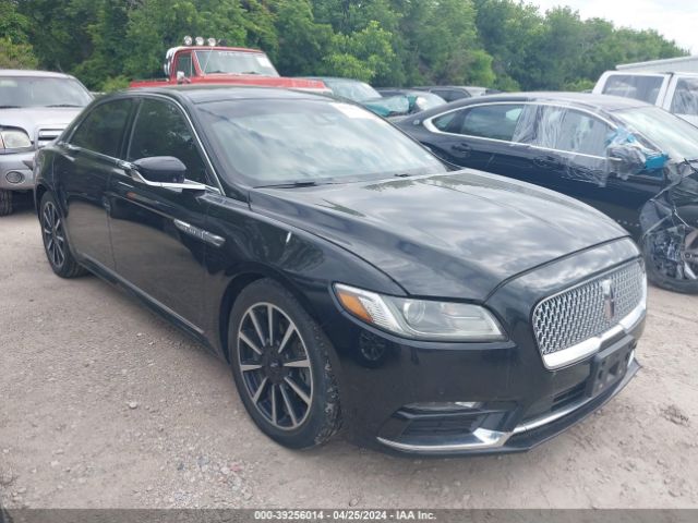 lincoln continental 2017 1ln6l9nc4h5600183