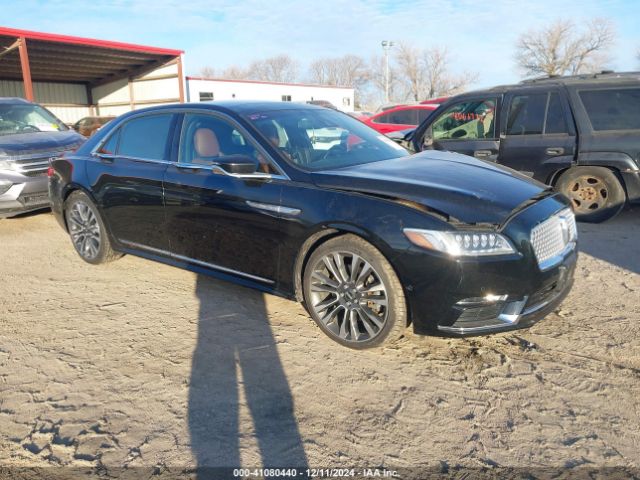 lincoln continental 2017 1ln6l9nc4h5626900