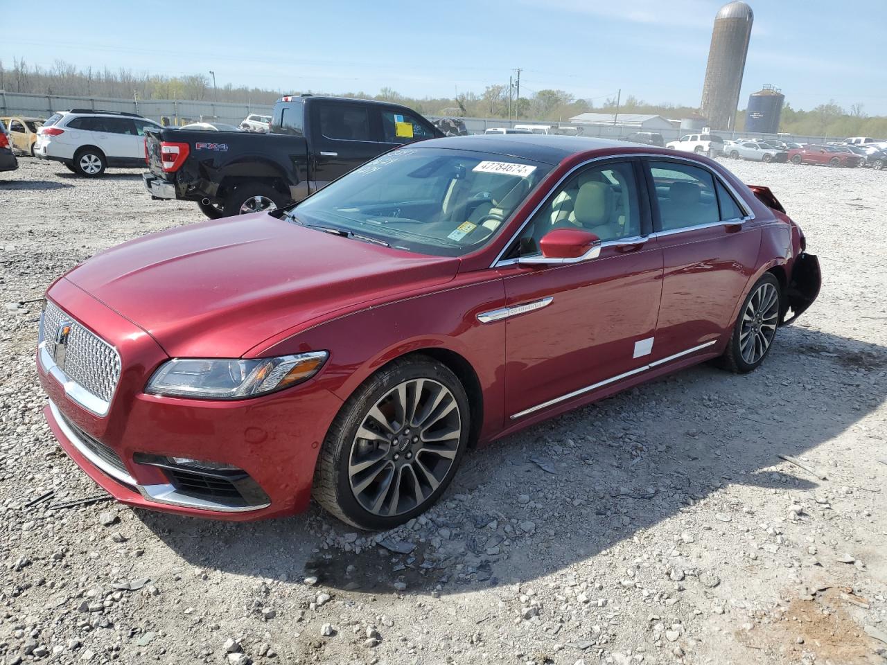 lincoln continental 2017 1ln6l9nc8h5623482