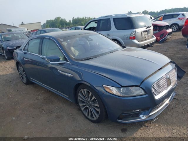 lincoln continental 2019 1ln6l9np9k5609343