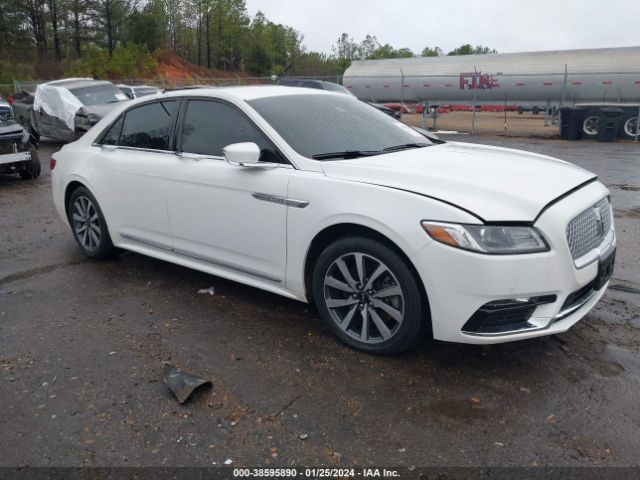 lincoln continental 2020 1ln6l9pk0l5603854