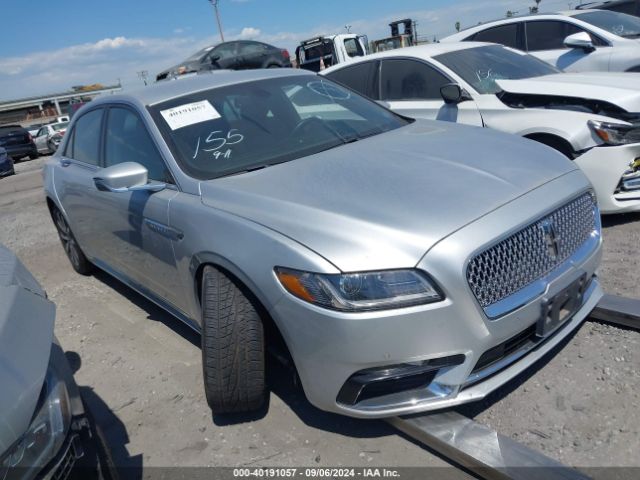 lincoln continental 2017 1ln6l9pk5h5607731