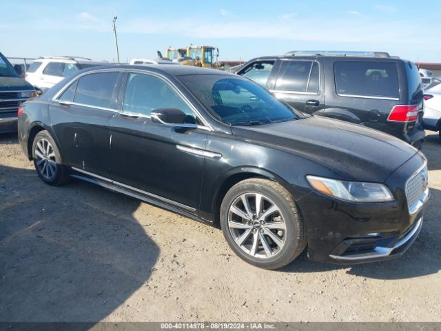 lincoln continental 2017 1ln6l9pk5h5620513