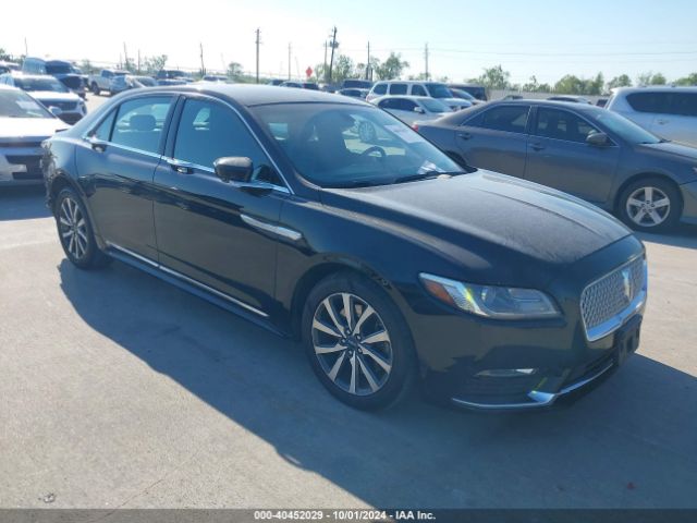 lincoln continental 2017 1ln6l9pk6h5609276