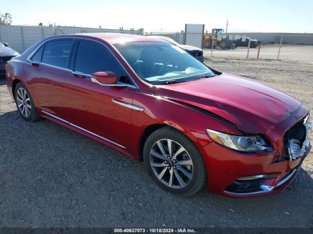 lincoln continental 2018 1ln6l9pk6j5603371