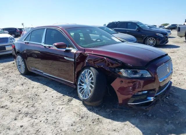 lincoln continental 2017 1ln6l9pk7h5631366