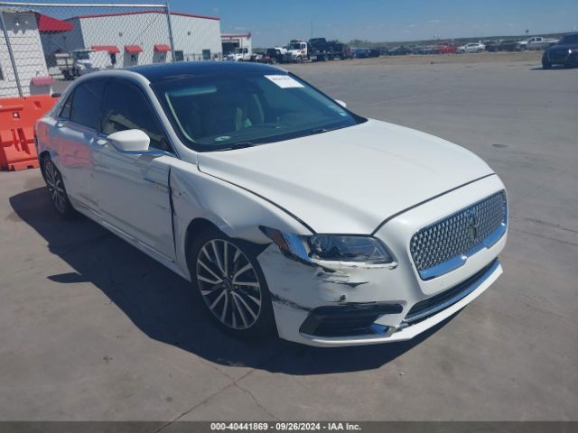 lincoln continental 2020 1ln6l9pk7l5600384