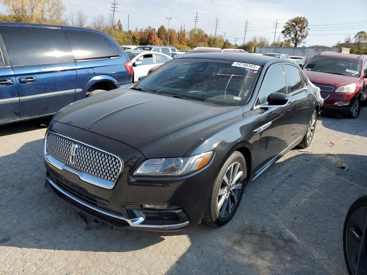 lincoln continental 2019 1ln6l9pkxk5602614