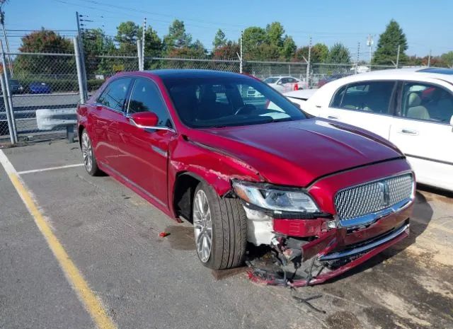 lincoln continental 2017 1ln6l9rp6h5608363