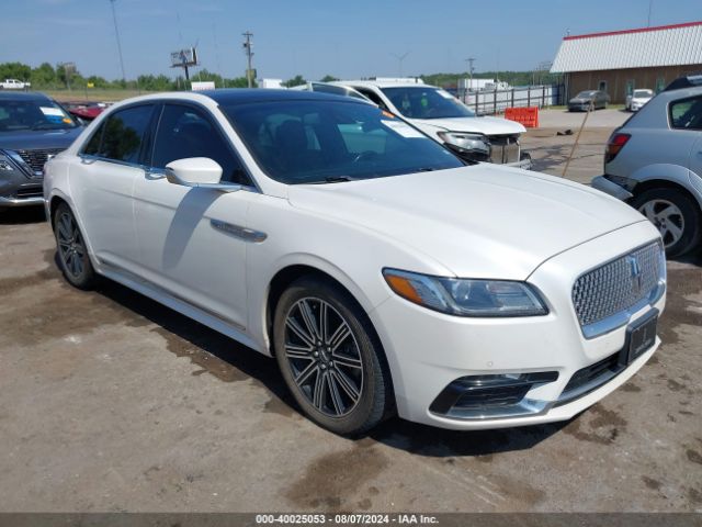 lincoln continental 2017 1ln6l9rp6h5629262