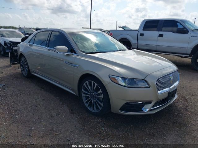 lincoln continental 2017 1ln6l9sk2h5611307