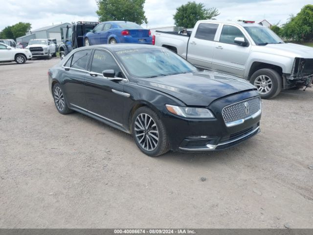 lincoln continental 2018 1ln6l9sk2j5601186