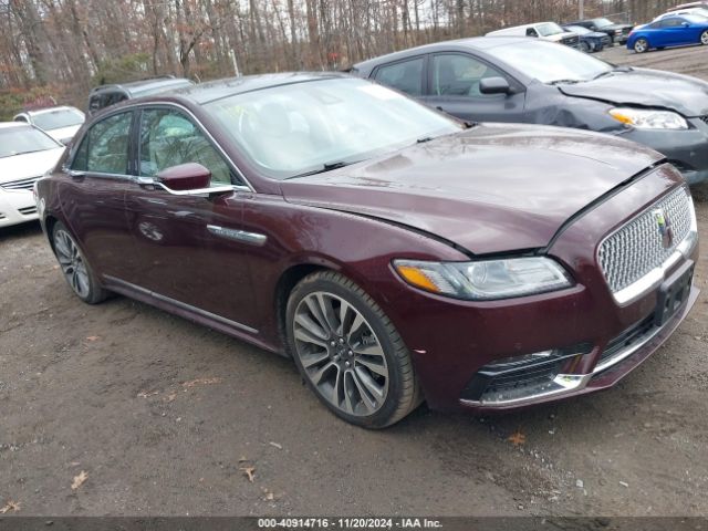 lincoln continental 2019 1ln6l9sk2k5614425