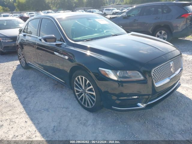 lincoln continental 2017 1ln6l9sk3h5611106