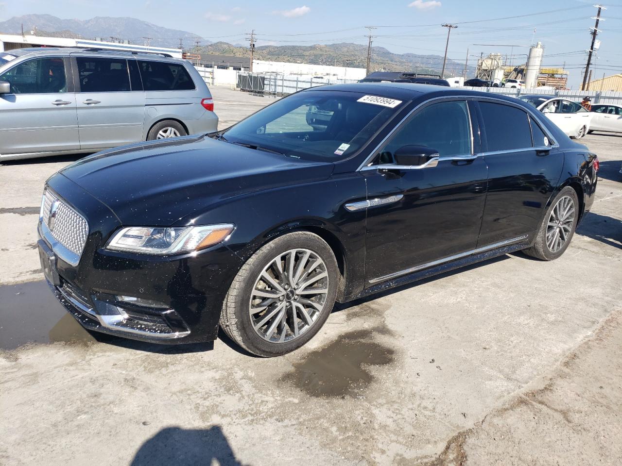 lincoln continental 2017 1ln6l9sk5h5617666