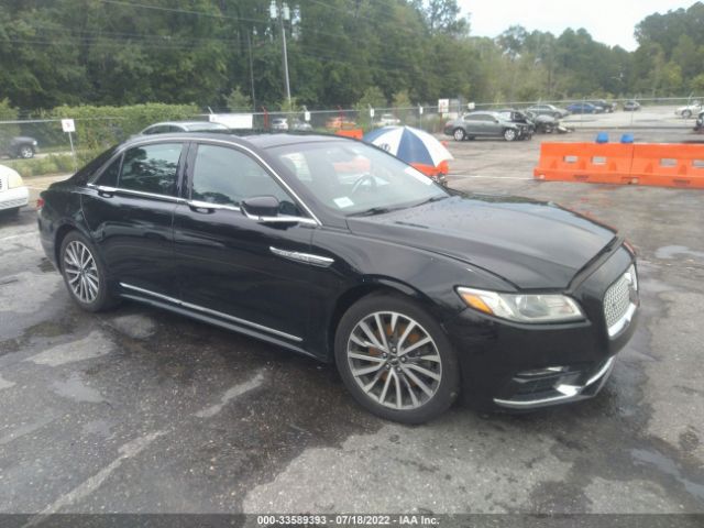 lincoln continental 2017 1ln6l9sk6h5617644