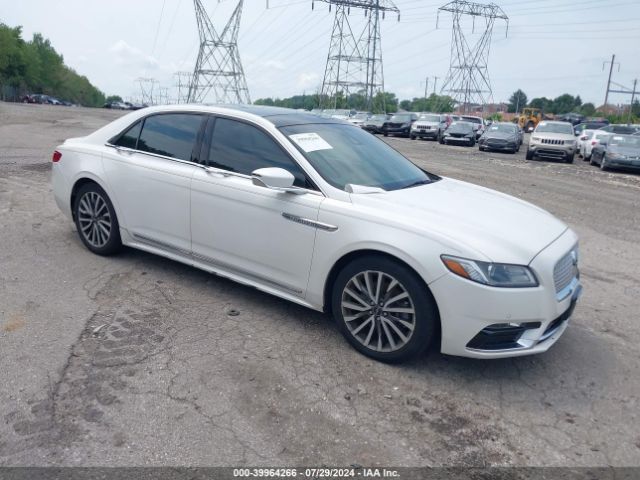 lincoln continental 2017 1ln6l9sk8h5629259