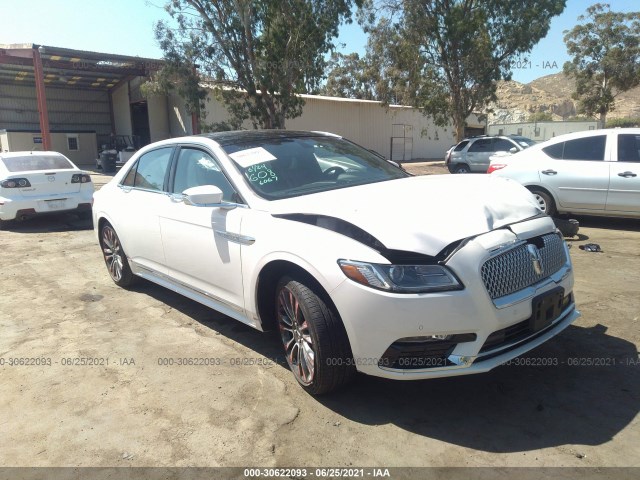 lincoln continental 2018 1ln6l9sk8j5617067