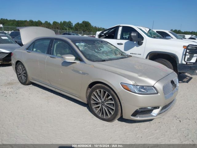 lincoln continental 2017 1ln6l9skxh5637363