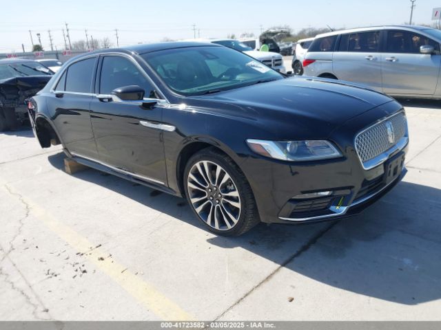 lincoln continental 2019 1ln6l9skxk5614365