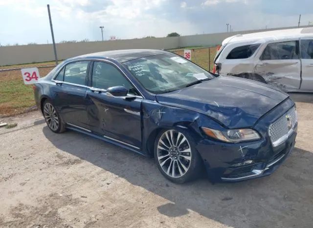 lincoln continental 2017 1ln6l9sp3h5608802