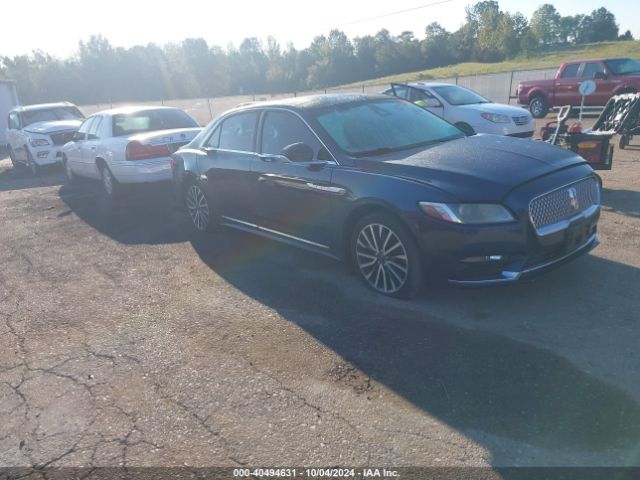 lincoln continental 2017 1ln6l9tk3h5600900