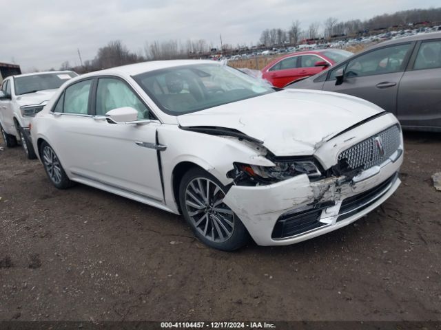 lincoln continental 2017 1ln6l9tk3h5616790