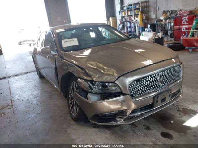 lincoln continental 2019 1ln6l9tk3k5607594